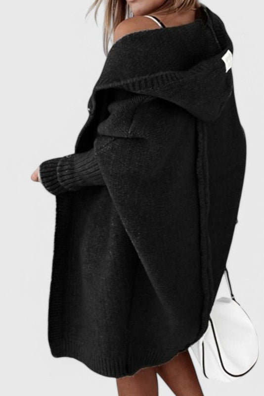 Mette | cardigan con cappuccio di lusso