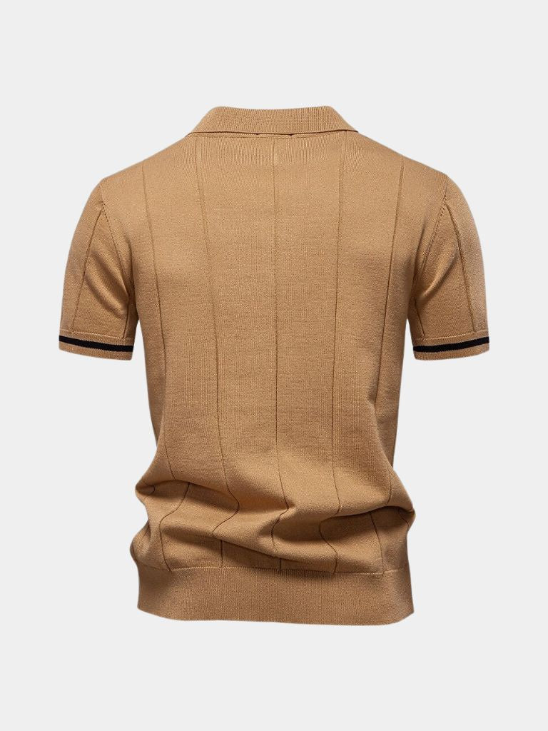 Mikkel | polo zip royale