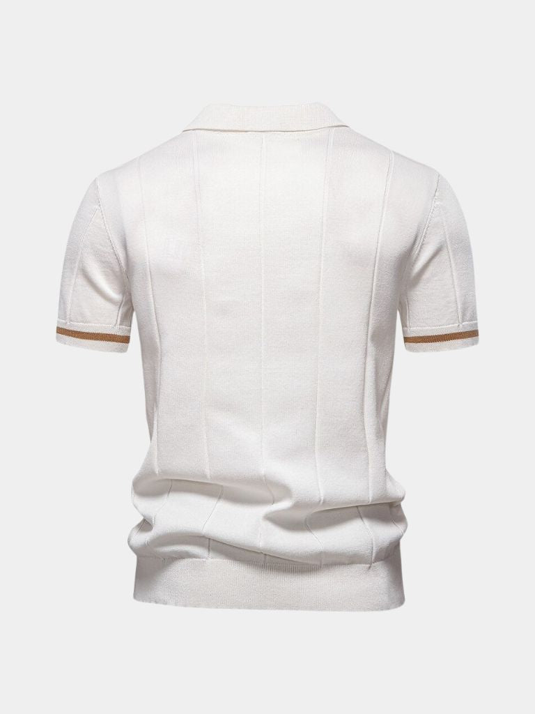 Mikkel | polo zip royale