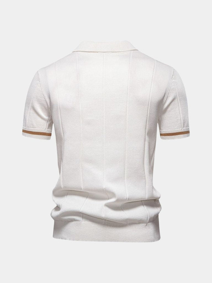 Mikkel | polo zip royale