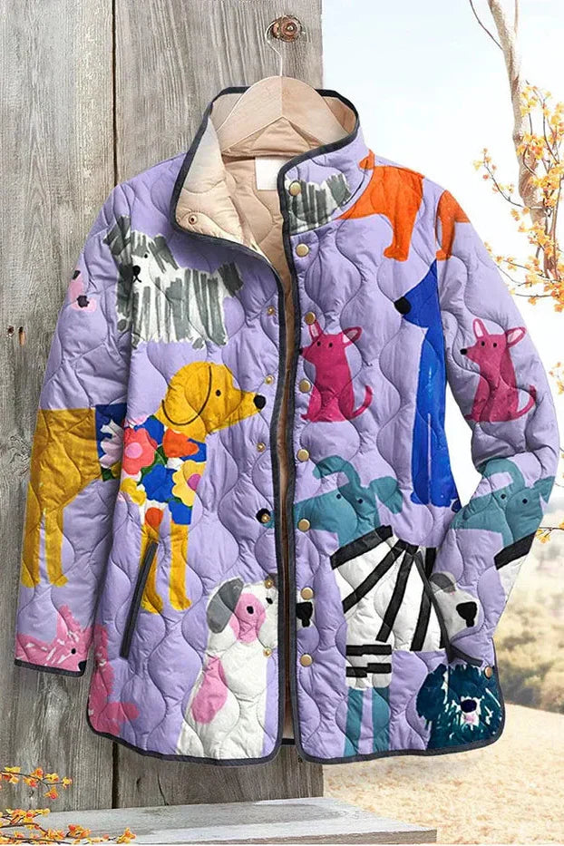 Mila | giacca stampata