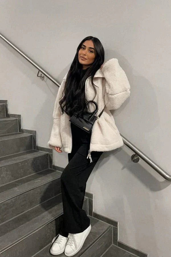 Mille | elegante accappatoio teddy in design nordico