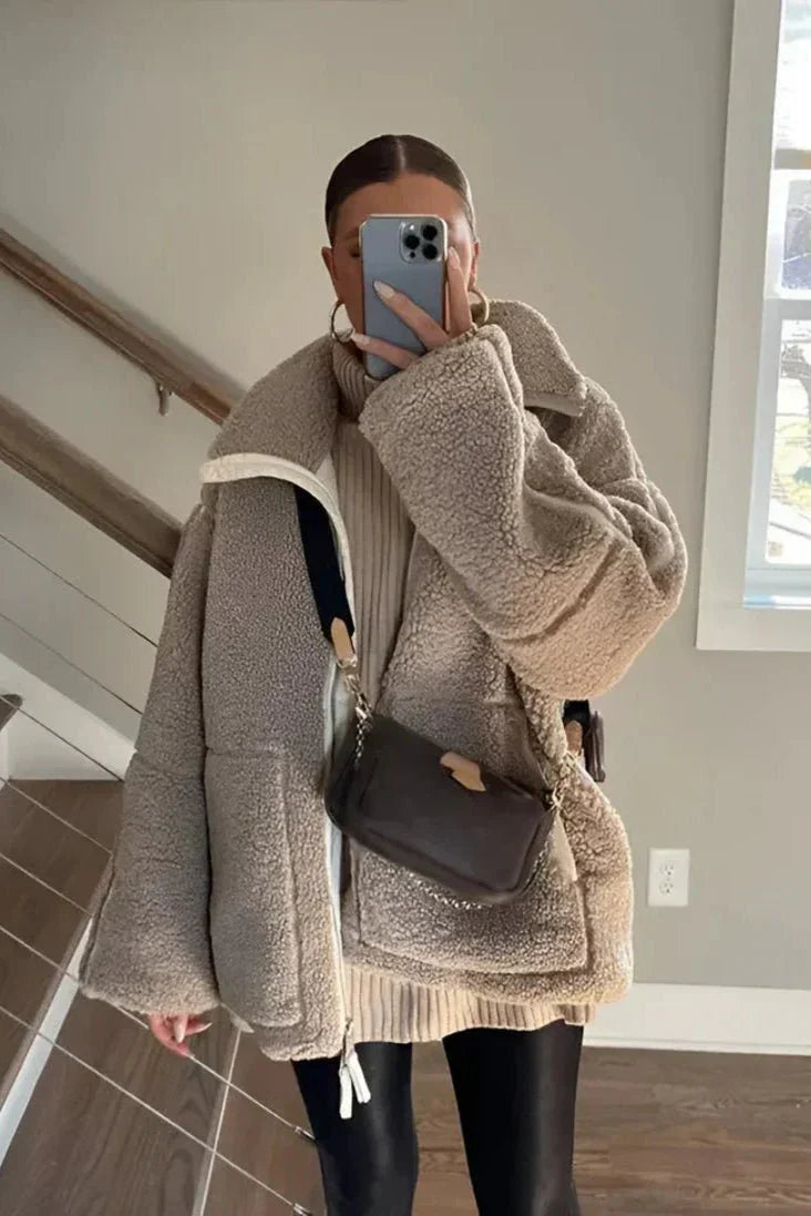 Mille | elegante accappatoio teddy in design nordico