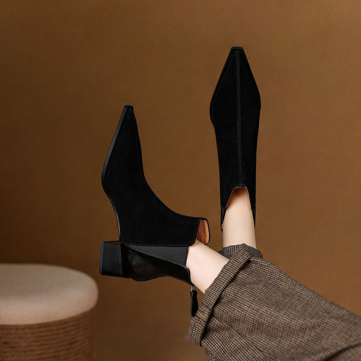 Nela | stivali alla caviglia di lusso