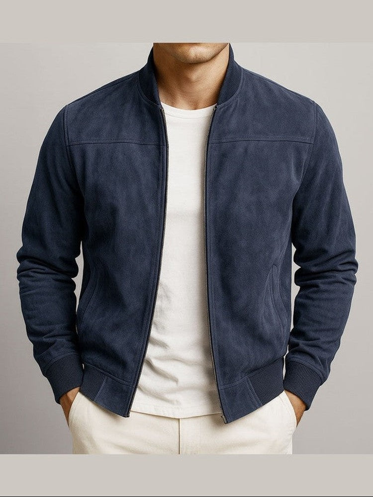 Nikolaj | giacca in suede urban classica