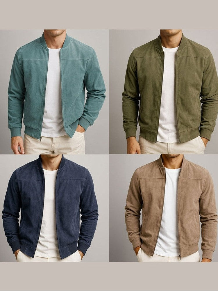 Nikolaj | giacca in suede urban classica