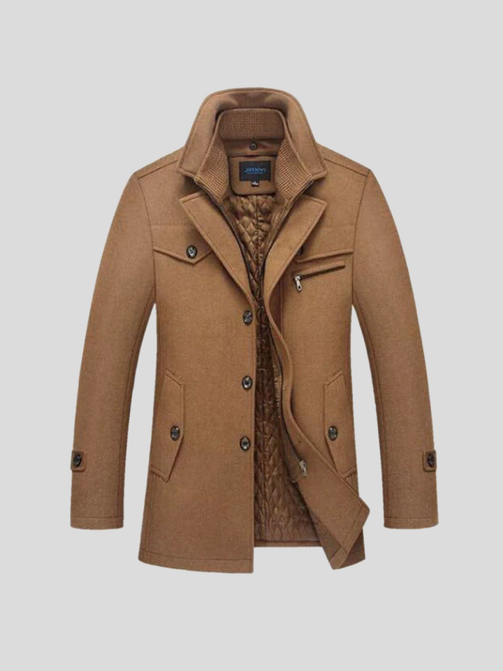 Nikolaj | cappotto peacoat in lana classico