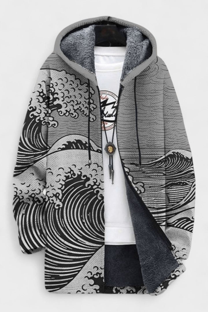 Nikola | cardigan di lusso artistico