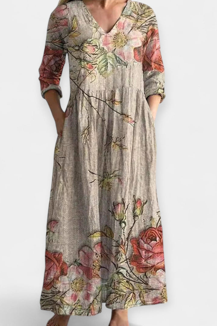 Nora | vestito estivo floreale leggero