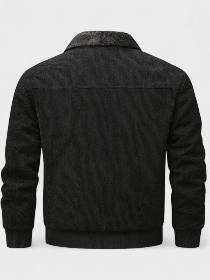 Norbert | giacca bomber con colletto in pile sintetico