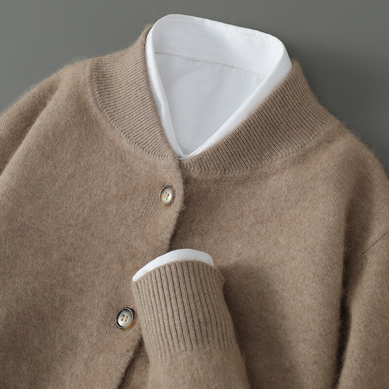 Emilio | cardigan uomo in cashmere con bottoni – maglione caldo leggero