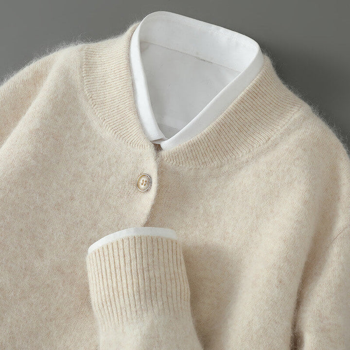 Emilio | cardigan uomo in cashmere con bottoni – maglione caldo leggero