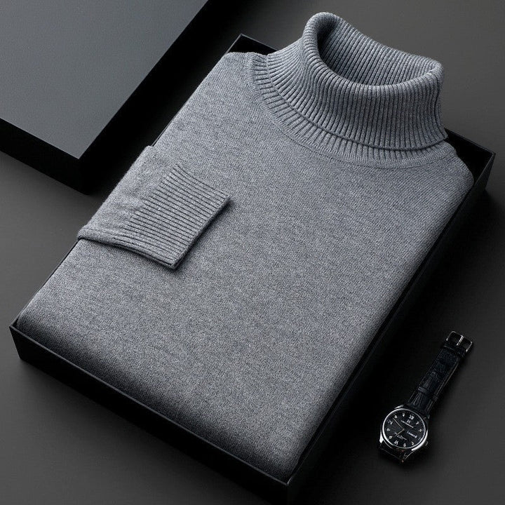 Claudio – scaldacollo uomo in maglia di cashmere