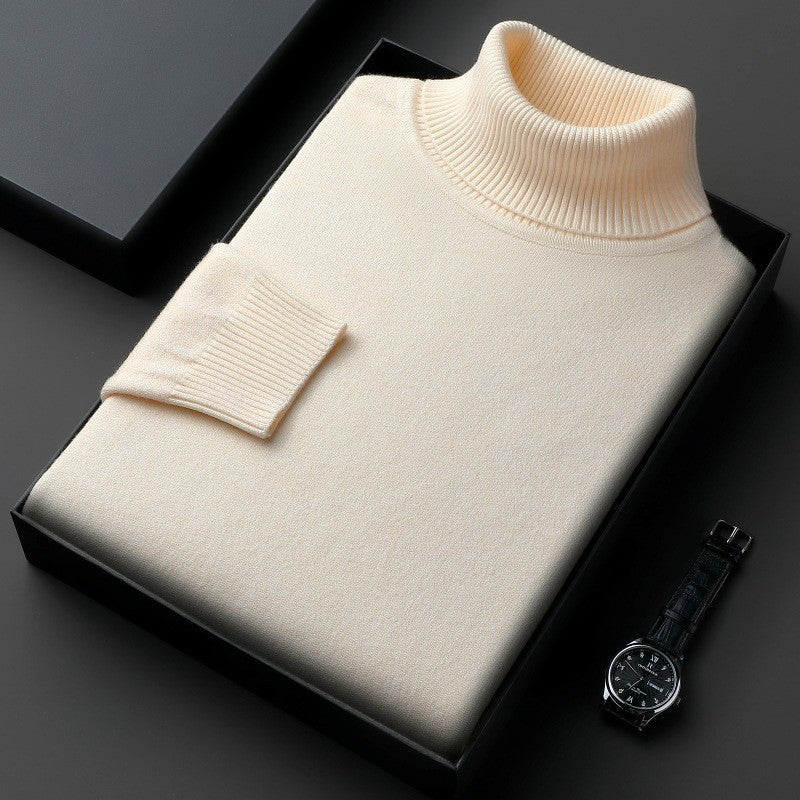 Claudio – scaldacollo uomo in maglia di cashmere