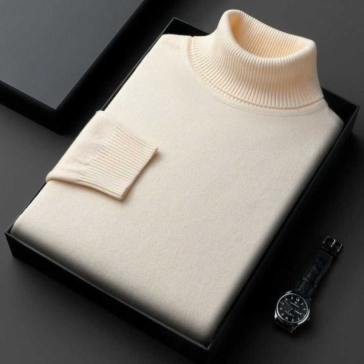 Claudio – scaldacollo uomo in maglia di cashmere