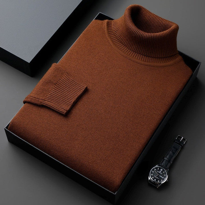 Claudio – scaldacollo uomo in maglia di cashmere
