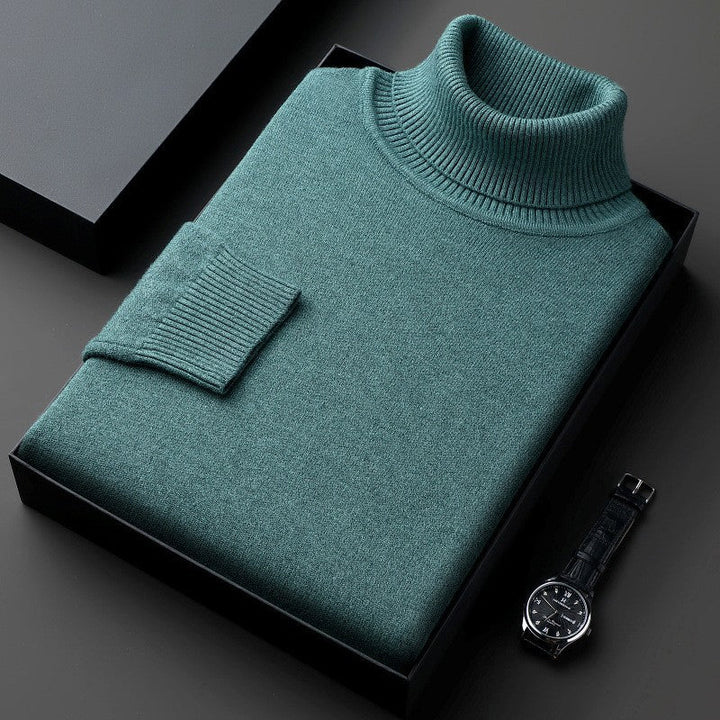 Claudio – scaldacollo uomo in maglia di cashmere