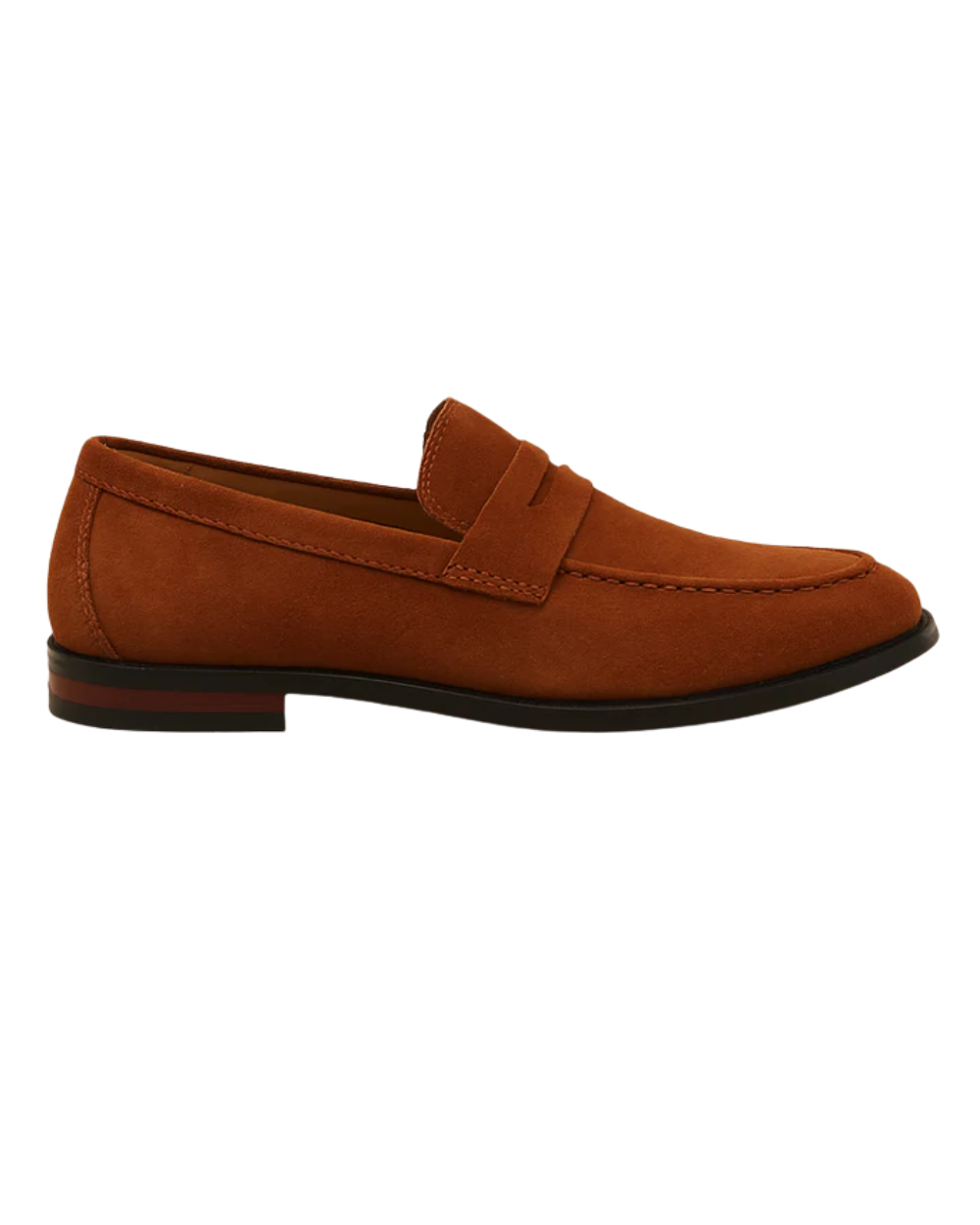 Penny loafer da uomo in suede stile old money – foto 1 di 7