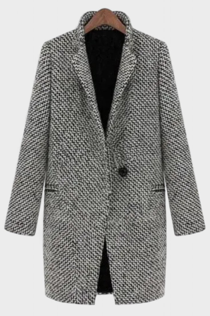 Oliven | cappotto lungo in lana premium