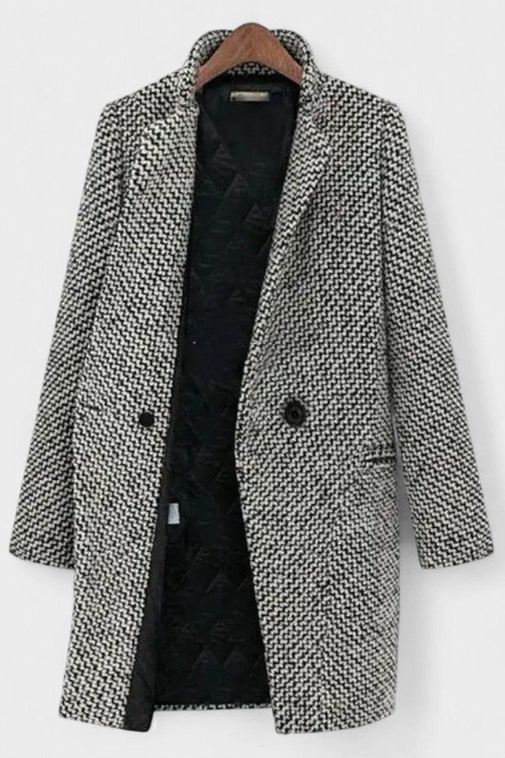 Oliven | cappotto lungo in lana premium