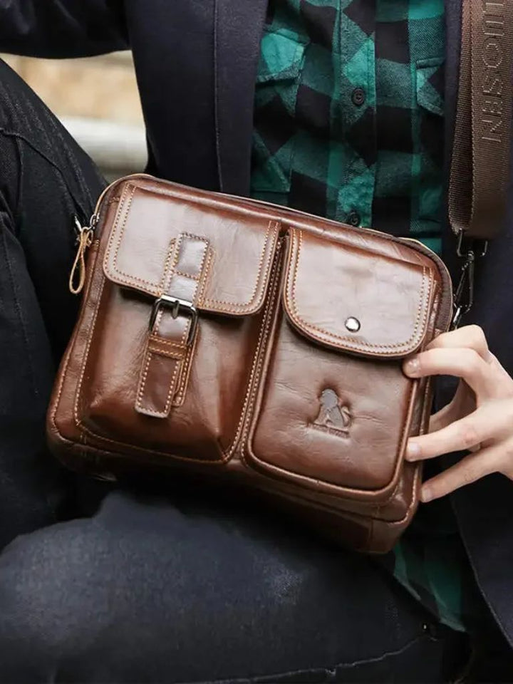 Oliver | borsa a spalla quadrata retro