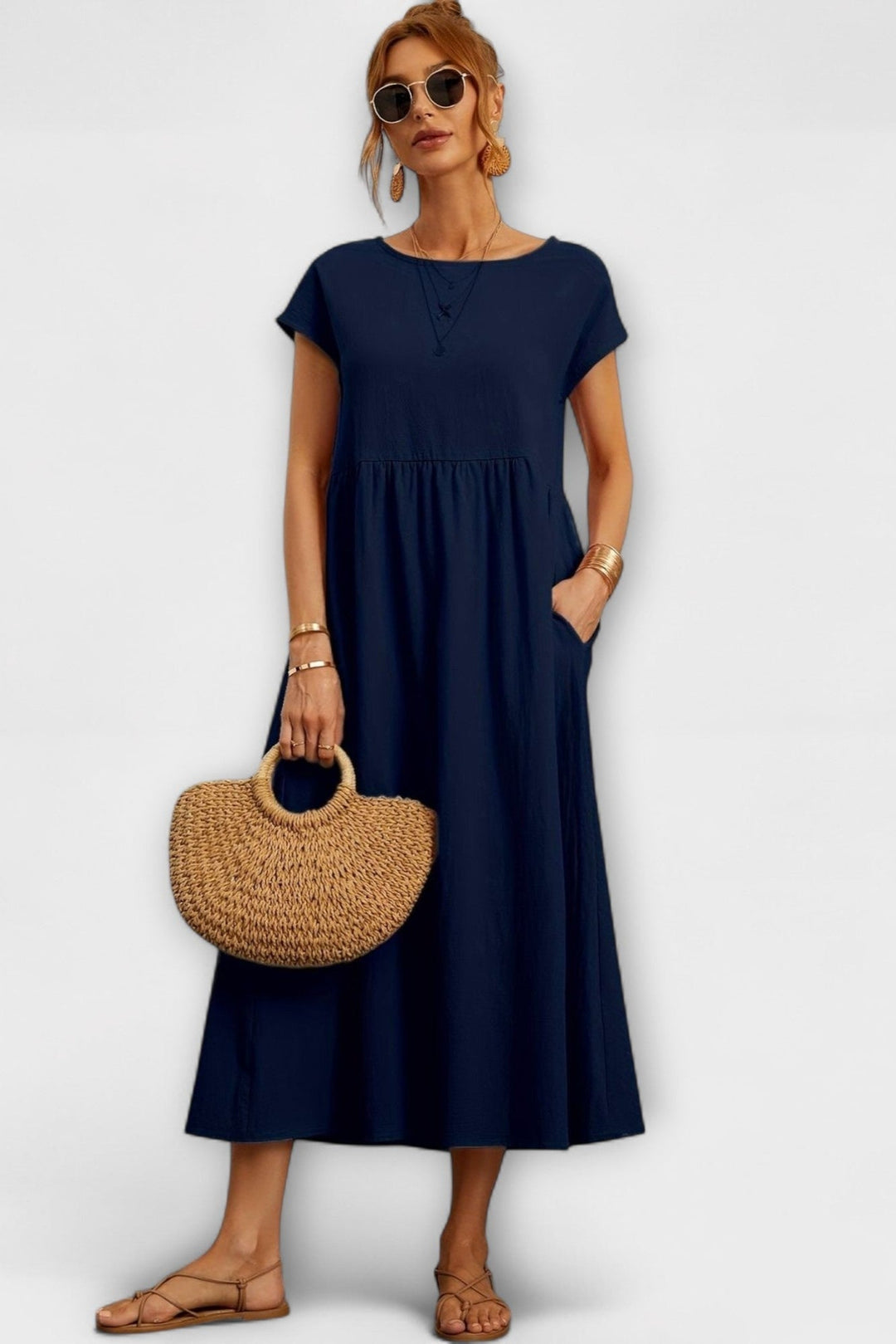 Pernille | vestito con tasche laterali