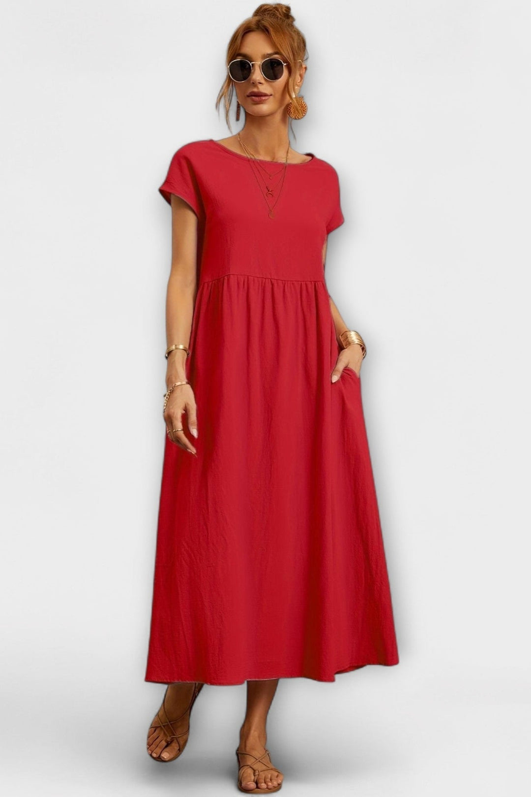 Pernille | vestito con tasche laterali