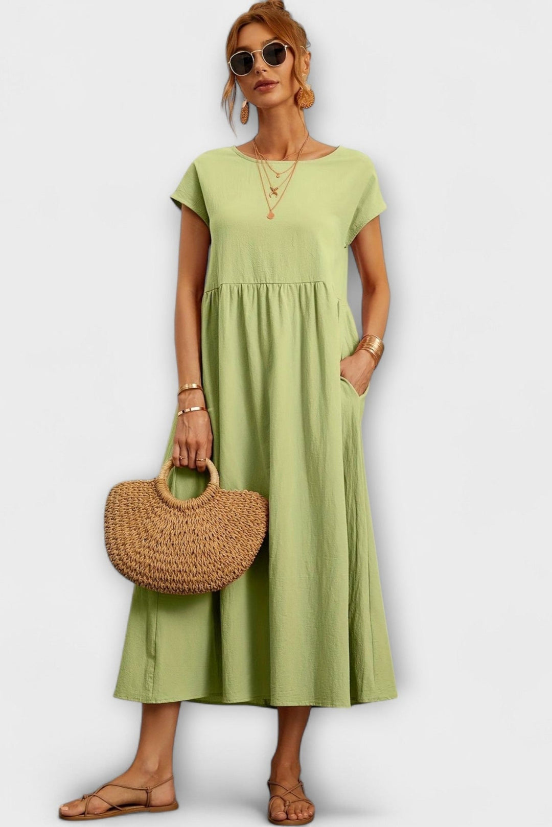 Pernille | vestito con tasche laterali