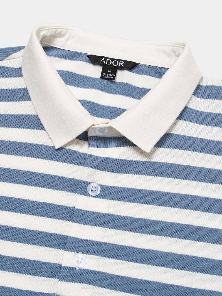 Per | nautique azure polo