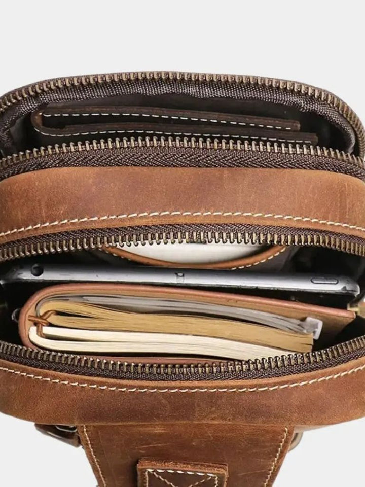 Peter | borsa in pelle vanguard