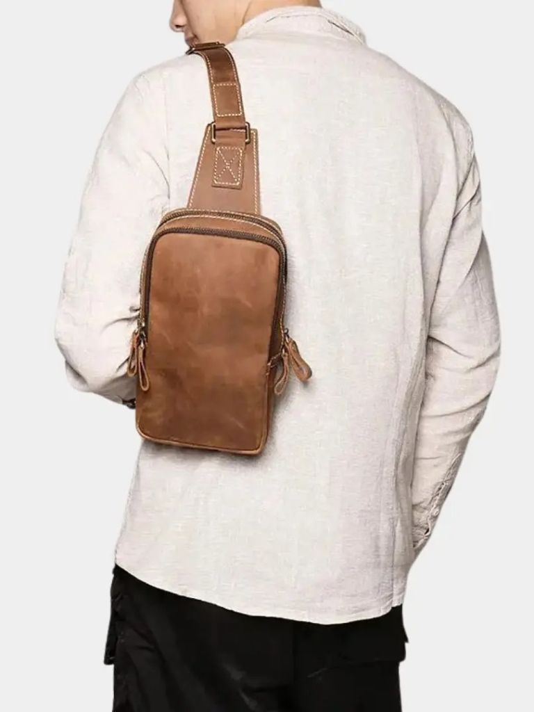 Peter | borsa in pelle vanguard