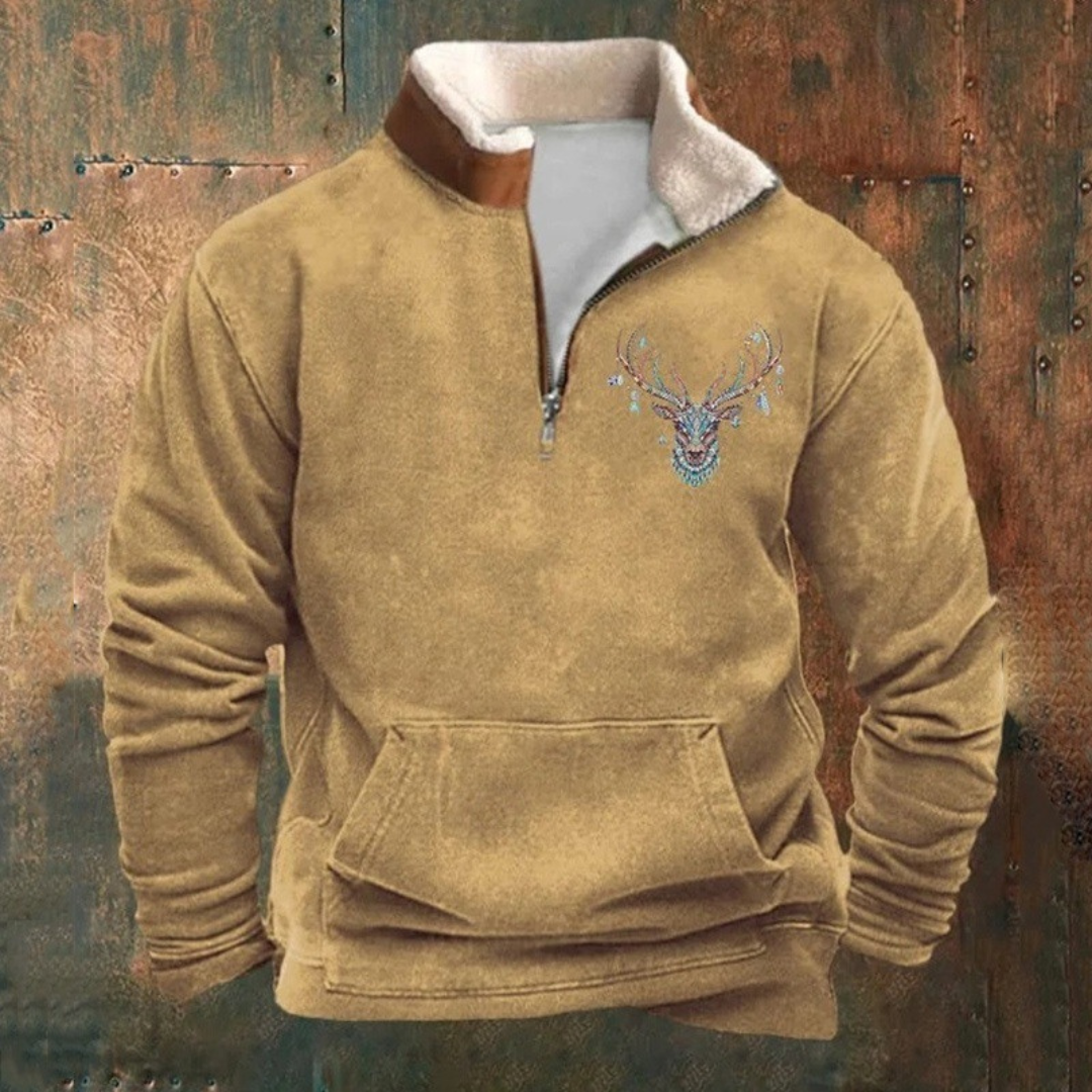 Pierre | felpa elegante con zip