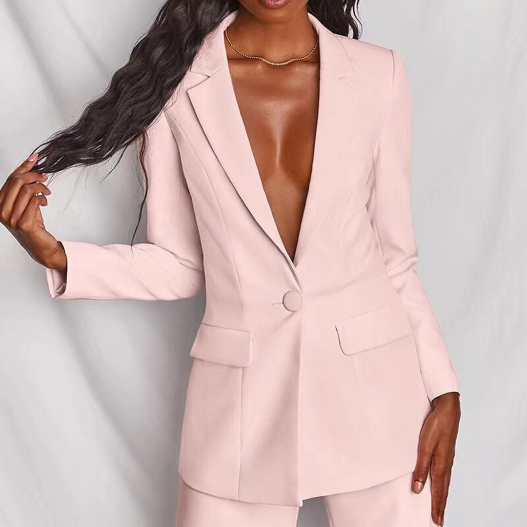 Gisella – tailleur donna con blazer e pantaloni