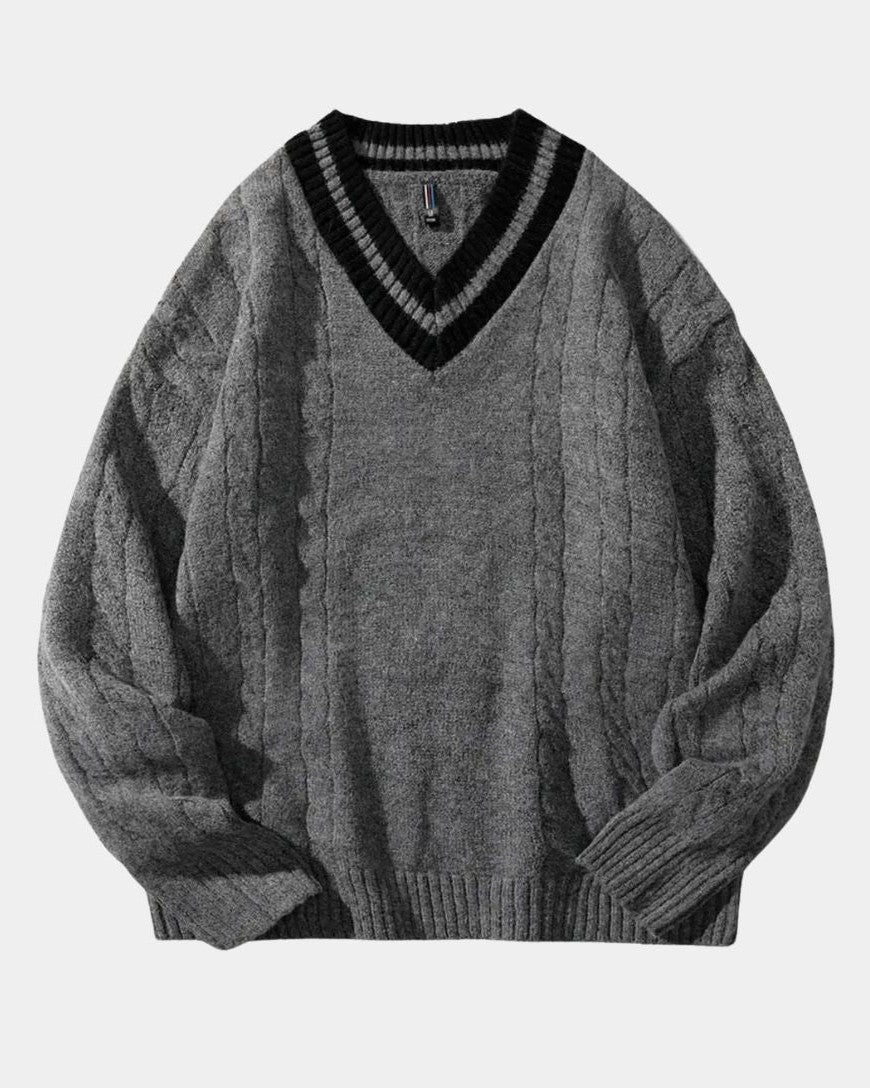 Poul | maglione a v