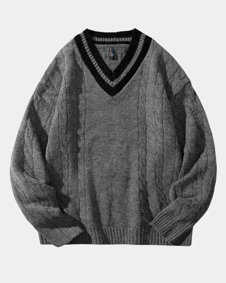 Poul | maglione a v