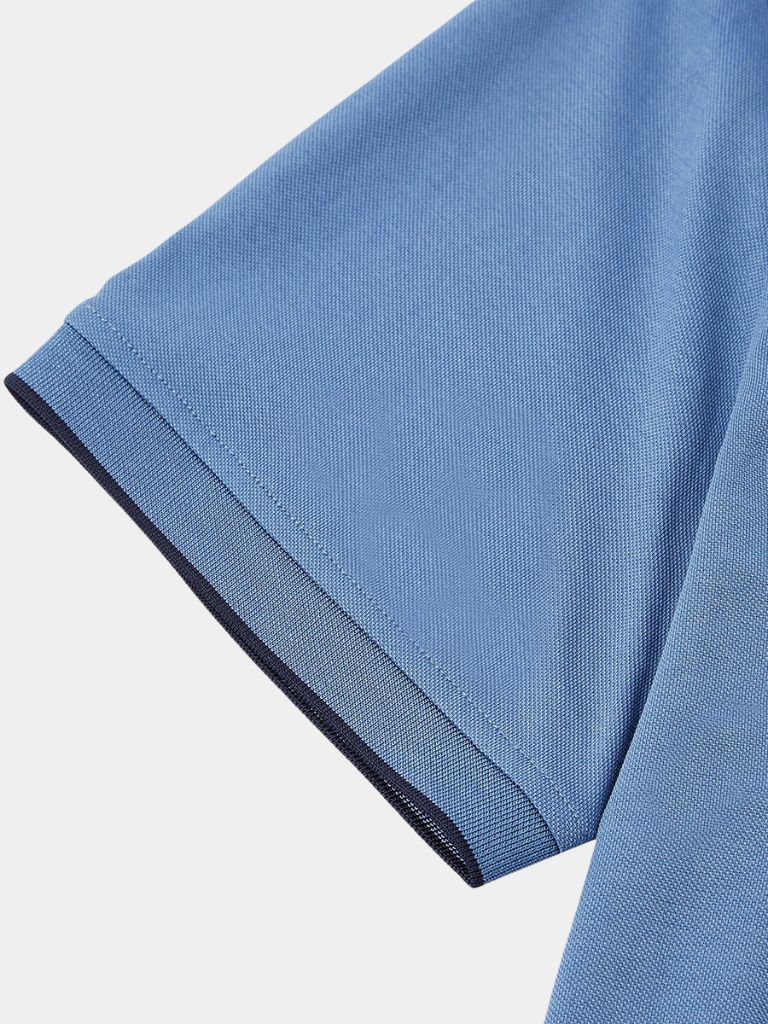 Rasmus | polo a mezza zip régis kvart