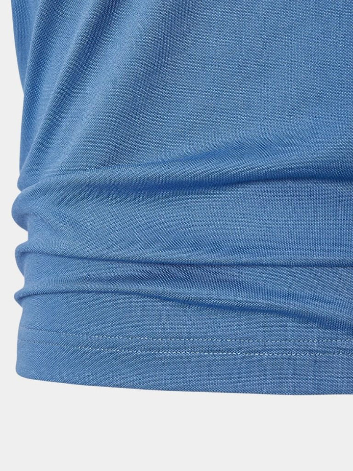 Rasmus | polo a mezza zip régis kvart