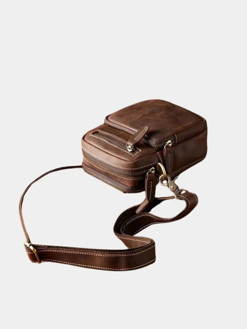 Rene | borsa a spalla in pelle retro
