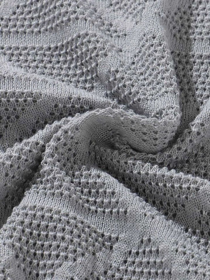 Roald | polo in pelle intrecciata