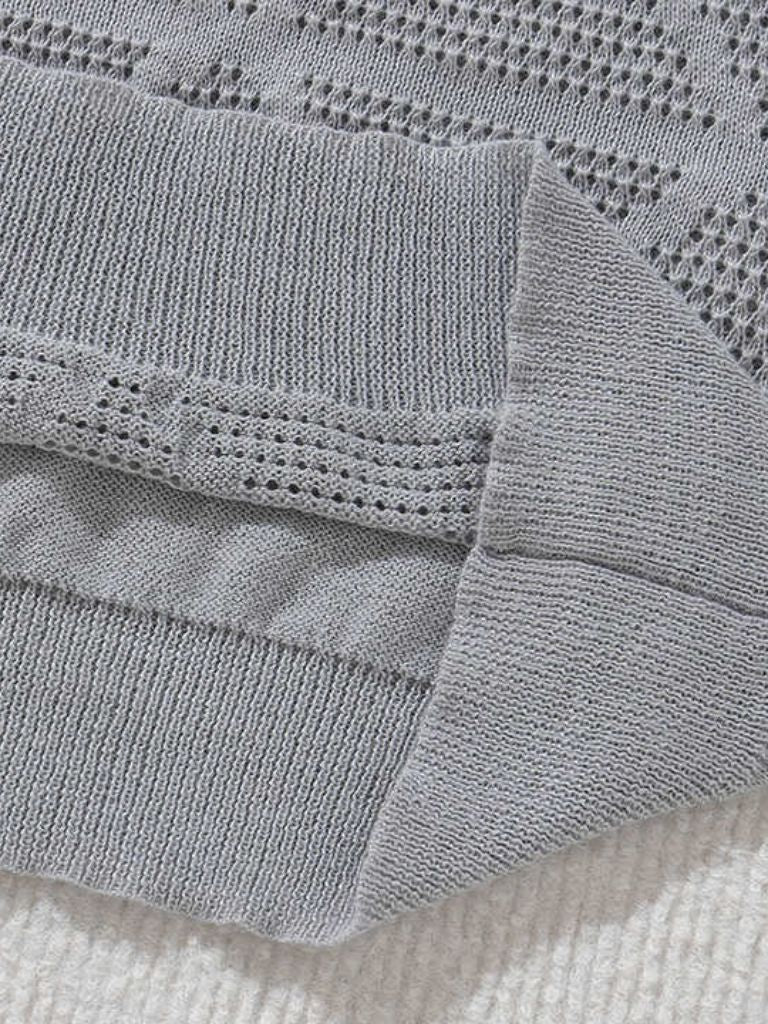 Roald | polo in pelle intrecciata