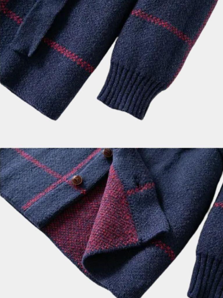 Rom | cappotto lavorato a maglia con cintura