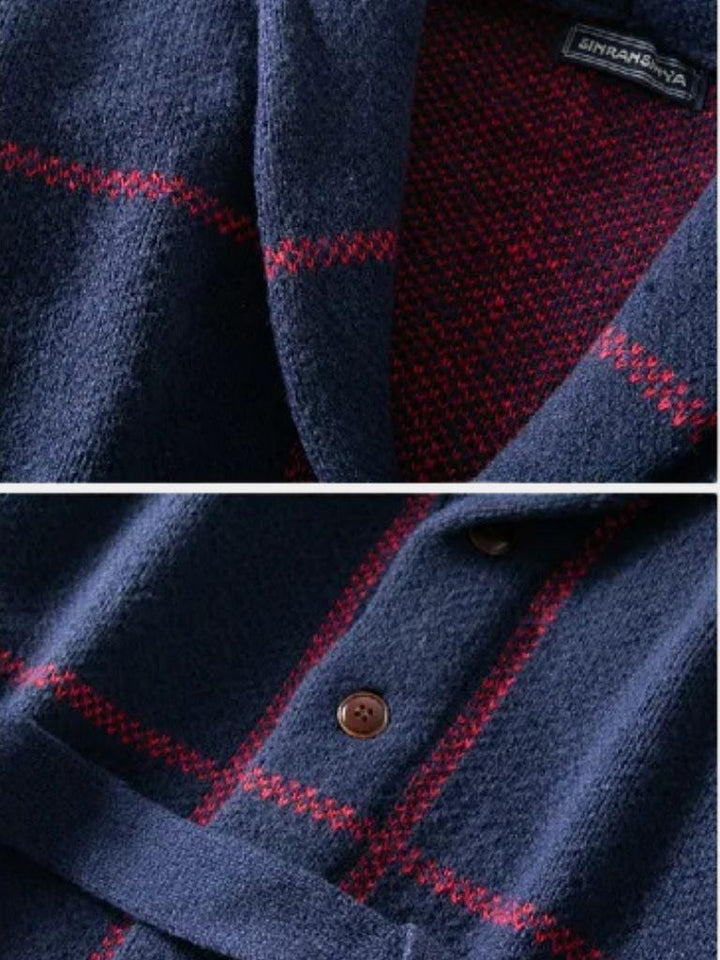 Rom | cappotto lavorato a maglia con cintura