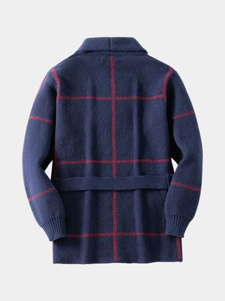 Rom | cappotto lavorato a maglia con cintura