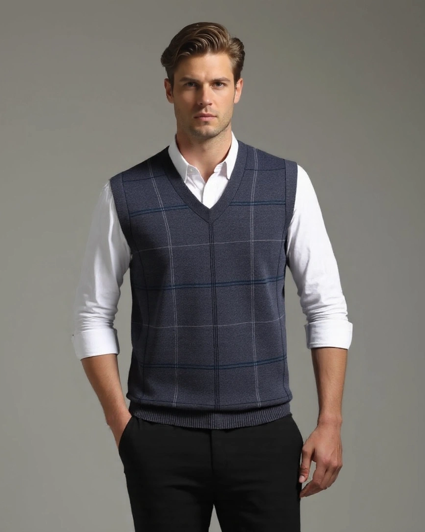 Ruben | gilet rutig
