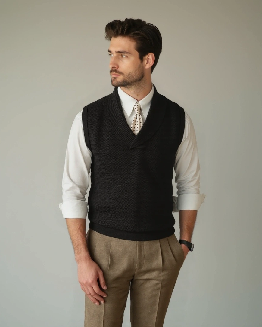 Ruben | gilet rutig