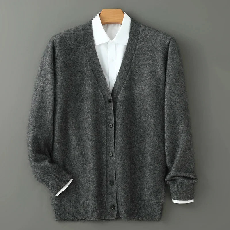 Renzo | cardigan uomo in cashmere con bottoni – cardigan elegante morbido