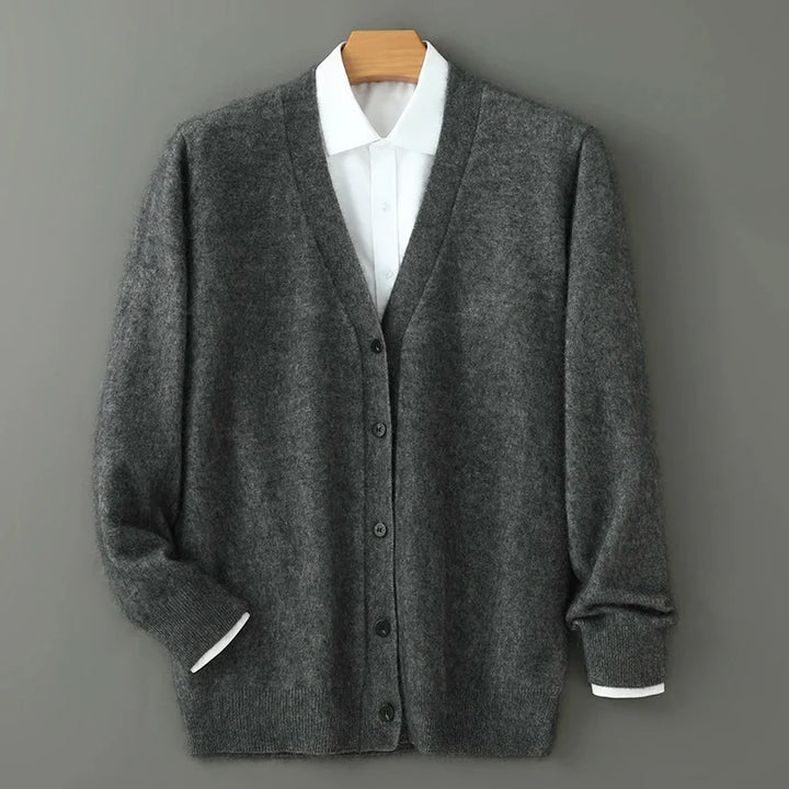 Renzo | cardigan uomo in cashmere con bottoni – cardigan elegante morbido