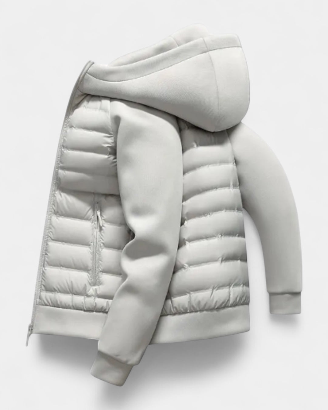 Enzo | giacca softshell imbottita con cappuccio