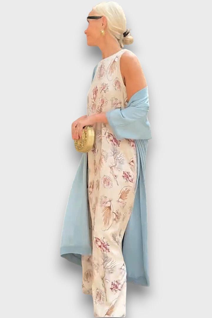 Signe | abito lungo floreale