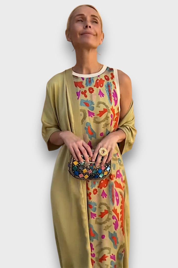 Signe | abito lungo floreale